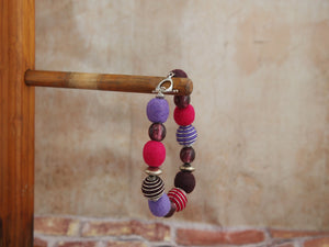 Bracelet berry shades and Pink/Purple