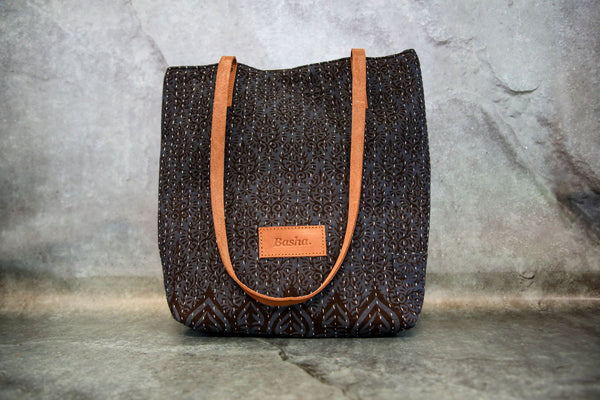 Tote Bag, Natural Dye, Motif pattern