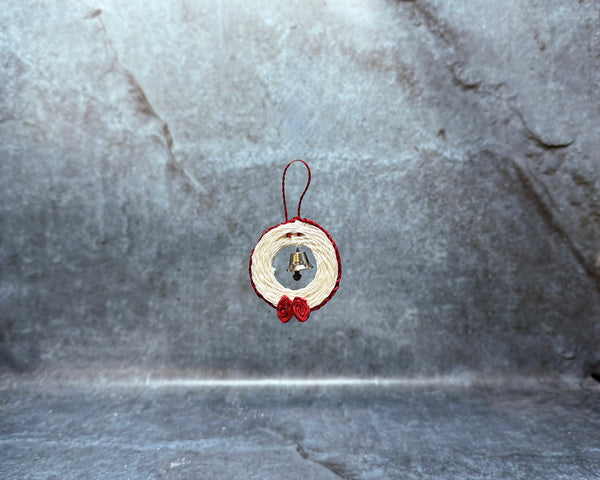 Christmas Wreath w/red