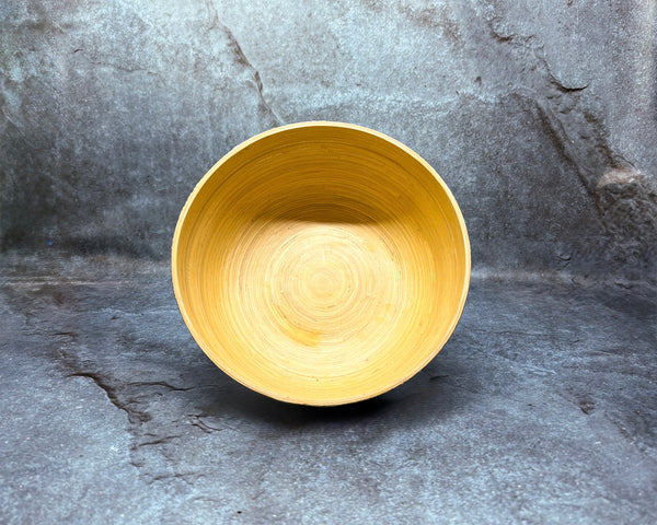 Bamboo Bowl w/egg shells