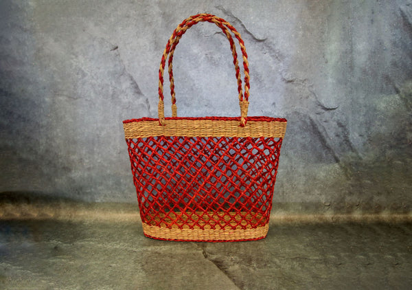 Woven mesh bag 3 colours