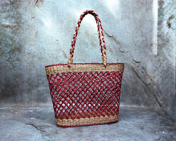 Woven mesh bag 3 colours
