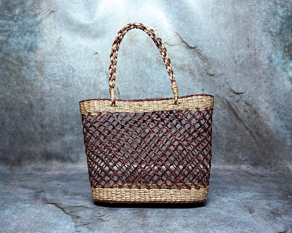 Woven mesh bag 3 colours