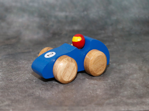 Sports Car push along(2)Blue