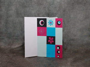 Card Retro Squares