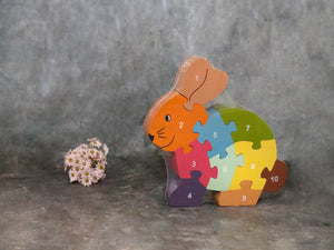 Puzzle Counting Rabbit