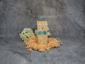 earrings Eclips green