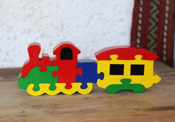 Jigsaw Puzzle-Train