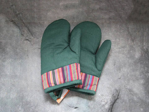 Oven Gloves (green)
