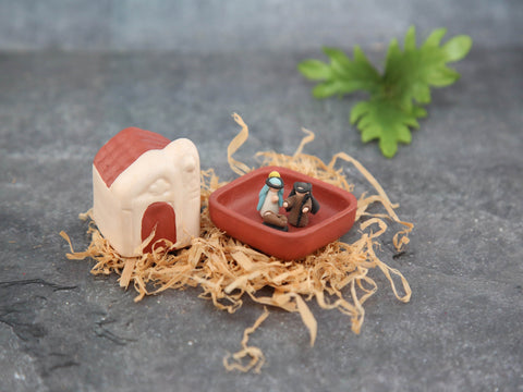 Ceramic Nativity Mini (Pesebre en Casa)