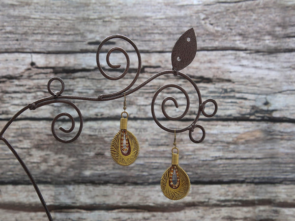 Earrings Yaman 2.5x4cm