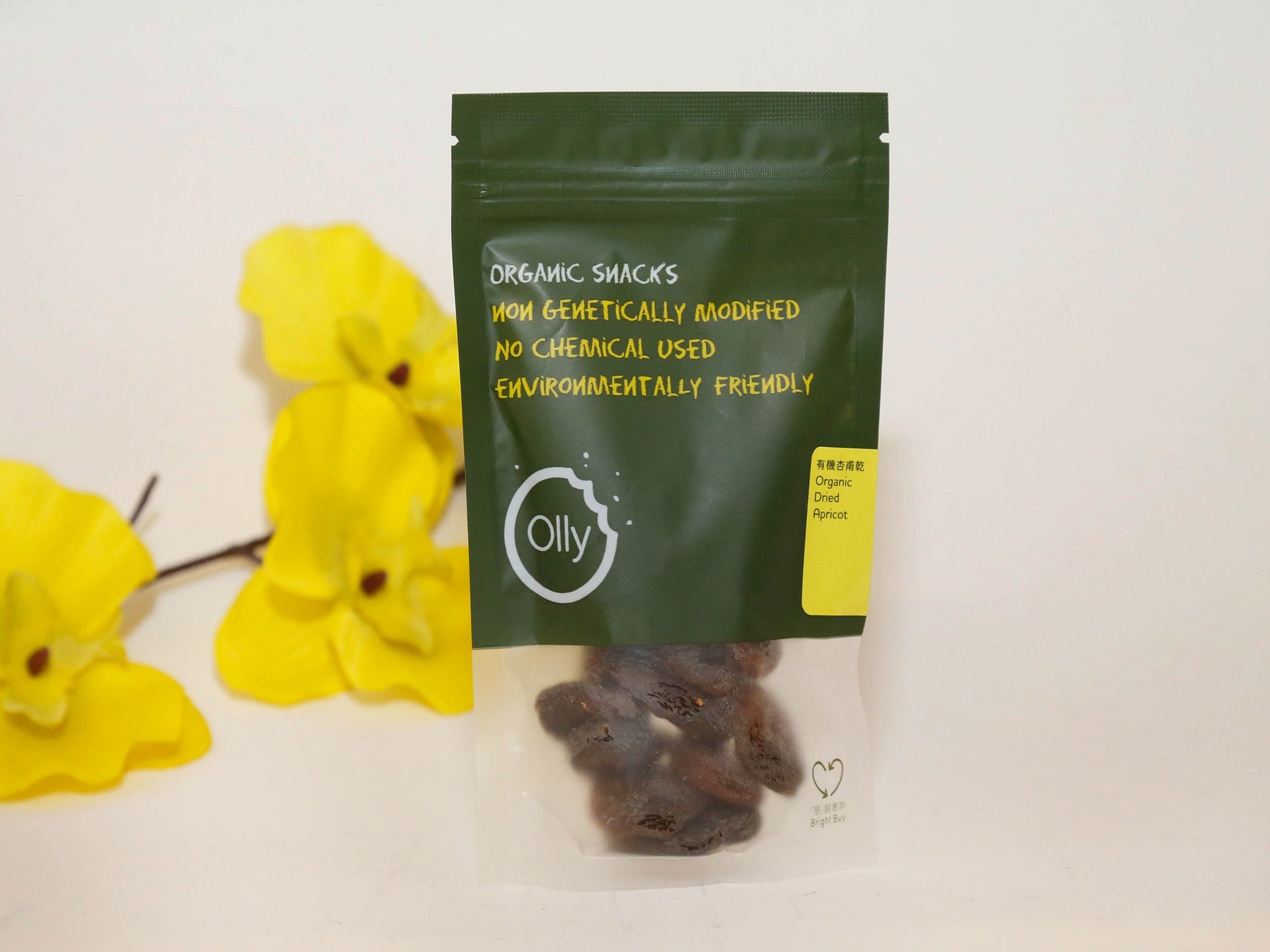 Olly Organic Dried Apricot 80g