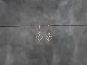 Earrings Silver Heart