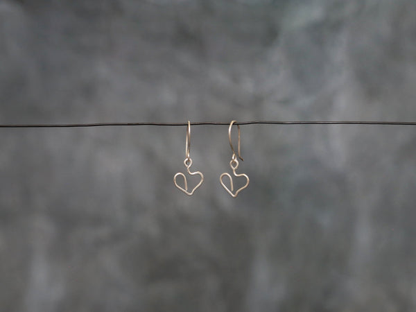 Earrings Silver Heart
