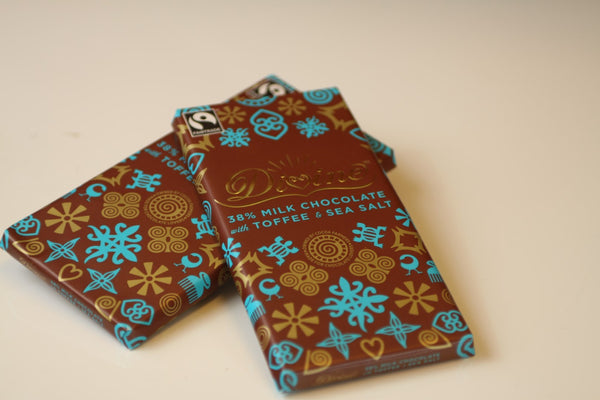 Milk Chocolate Toffee&Sea Salt 90g