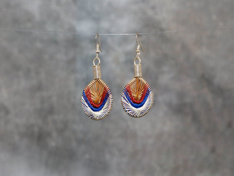 Earrings-Sands of 4x2.5cm