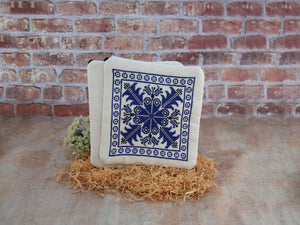 Pot Holder set - Hebron (Blue)