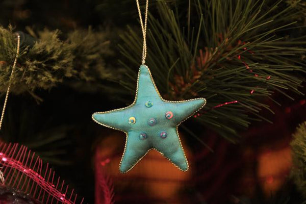 Ornament - Aqua Star