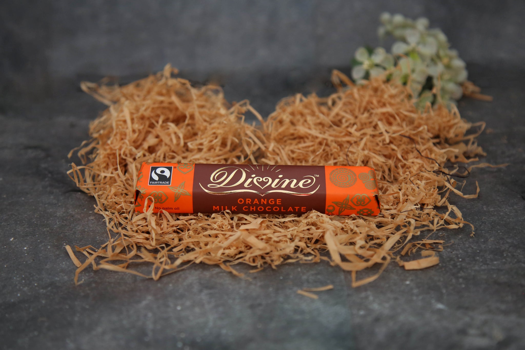 Divine Orange Milk chocolate 35g