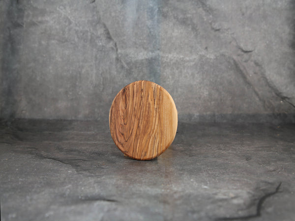Coaster Individual olive wood 9cm