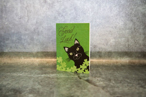Card-Good Luck Cat