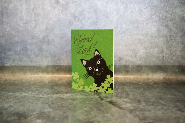 Card-Good Luck Cat