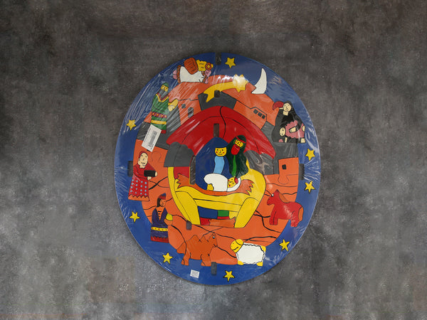 Nativity 3D round Puzzle
