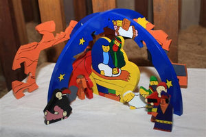 Nativity 3D round Puzzle