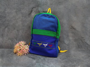 Child Back Pack-Bird-Royal Blue