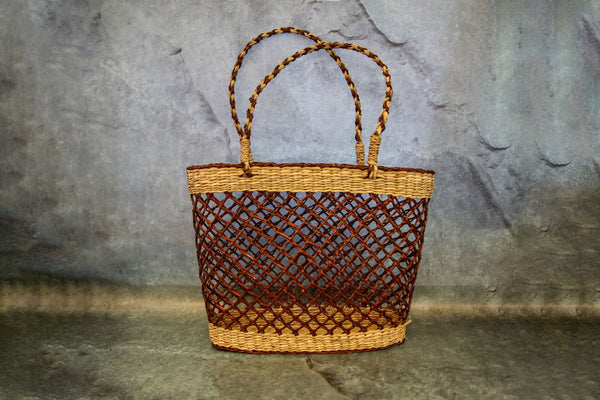 Woven mesh bag 3 colours