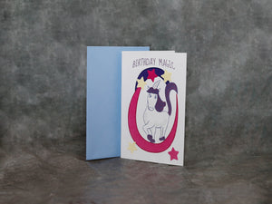 Card Unicorn Birthday