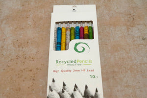 Recycled newspaper pencils 10x1