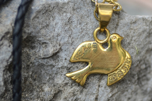 Dove Bronze Pendant