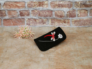 Sunglass Case Flower,pinkdragonfly