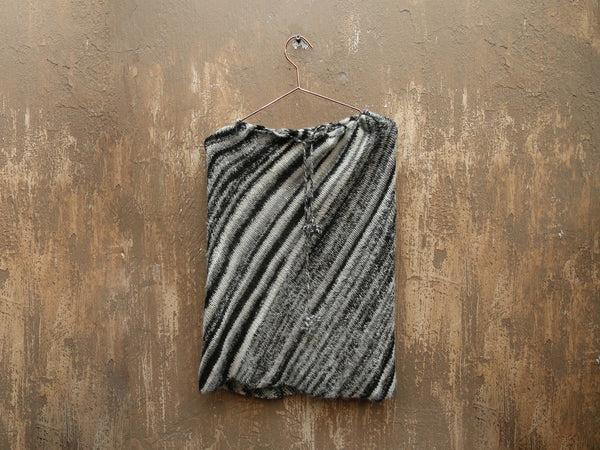 Skirt Alpaka Diagonal stripe