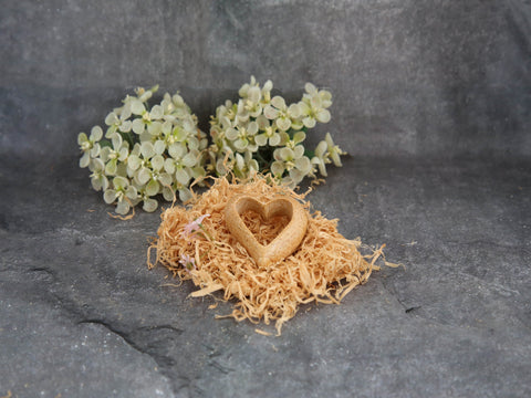 Ornament Open HeartsNatural